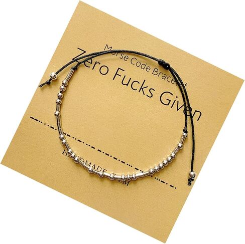 Honaer Morse Code أساور مجوهرات هدايا للنساء الصديقات in Kuwait