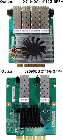 Fanless Mini PC 8505 with DDR5 M.2 Nvme 4*i226 2.5G LAN,USB,HDMI,DP,Type-c,Intel 82599ES 2 * 10G SFP+,WiFi,Micro Router Appliance, AES-NI, OPNsense,NO RAM NO SSD in Saudi Arabia