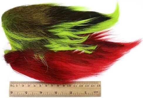 حزمة من 1 bucktail ذبابة ربط المواد الغزلان ذيل الذرات والطيران ربط الغزلان ذيل الشعر الدعابة السحب مجموعة متنوعة من خيارات الألوان in Kuwait