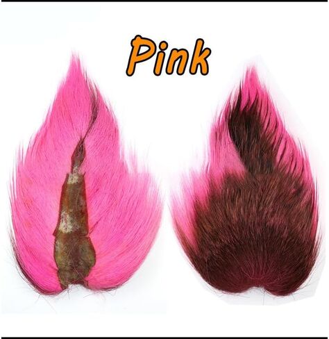 حزمة من 1 bucktail ذبابة ربط المواد الغزلان ذيل الذرات والطيران ربط الغزلان ذيل الشعر الدعابة السحب مجموعة متنوعة من خيارات الألوان in Kuwait