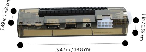 External Laptop Gpu for Pci Graphics Card Expansion Portable Egpu for Enhanced Gaming and Professional Performance Power Output Random Style in Saudi Arabia