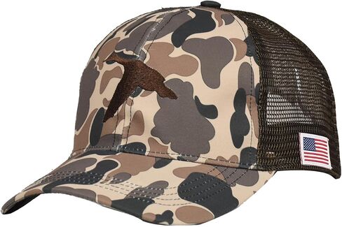 EDTREK Performance Hunting Hat Fishing Cap - Oversized XXL Big Head's Camo and Blaze Orange Hat in Saudi Arabia