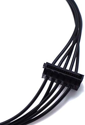 2 حزمة Sata 15 Pin x2 إلى Mini 6 Pin ATX متوافقة مع Dell Inspiron 3668 3653 3650 HDD SATA Cable Cable Placem in Saudi Arabia