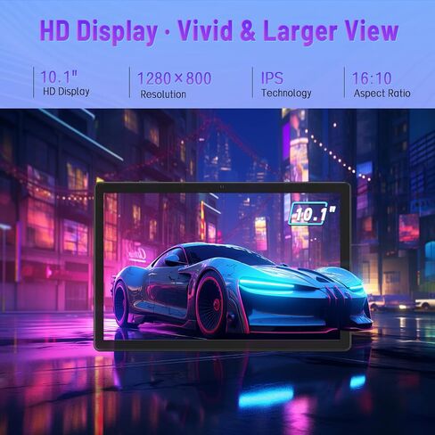 Android Tablet ، 10.1 بوصة قرص مع علبة ، Android 15 أقراص للبالغين ، أو ثمان النواة ، وذاكرة RAM 64GB 64 جيجابايت ، و 1 تيرابايت قابلة للتوسيع ، واي فاي 6 ، GPS ، الكاميرا المزدوجة ، بطارية 5000 مللي أمبير في الساعة-الفضة in Kuwait