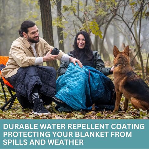 Sitpack Thermal Blanket - Lightweight, Packable, Puffy, Waterproof and Packable Camping Blanket for Travel, Beach, Hammock, and Outdoor Use in Kuwait