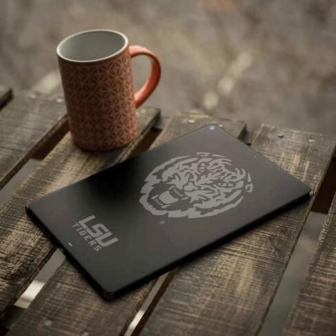 Skinit Skinit Tablet Skin Compatible مع Ipad Air 10.9in (4th Gen ، 2020) - تصميم LSU Geaux Tigers المرخص رسميًا in Saudi Arabia