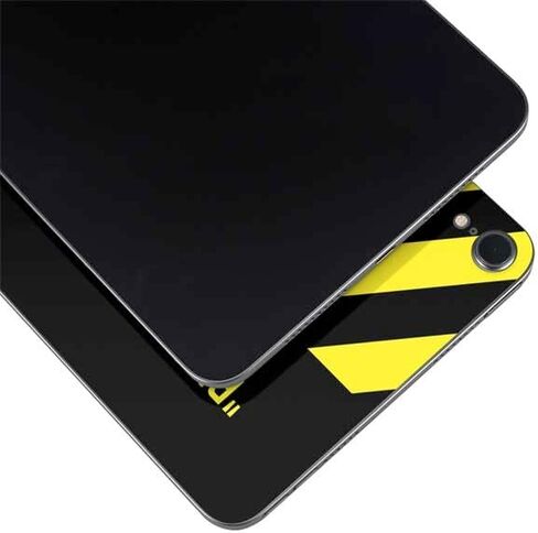 Skinit Decal Tablet Skin Compatible with iPad Mini 7 (2025) - Pink and Grey Stripes Design in Saudi Arabia