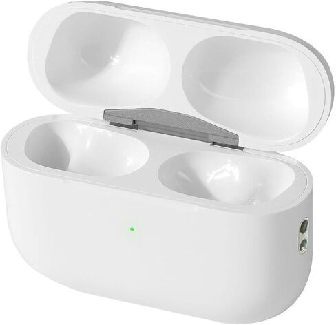 استبدال حالة الشحن اللاسلكي لـ AirPod Pro ، متوافق مع الجيل الأول والثاني ، الأبيض in Saudi Arabia