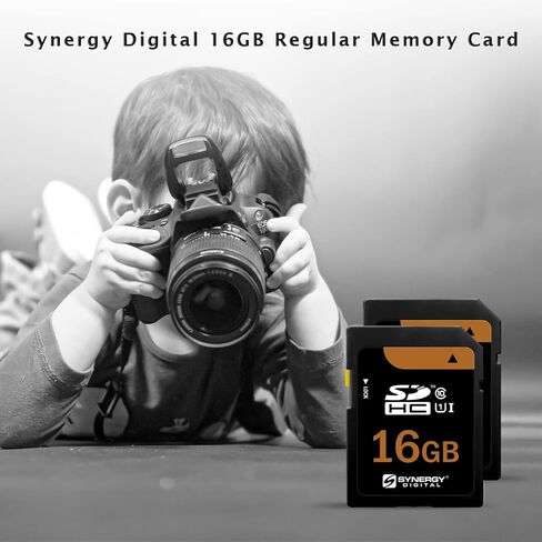 Synergy Digital Camera Memory Card, Works with Ricoh WG-70 Digital Camera, 16GB Secure Digital (SDHC) High Capacity Memory Card in Saudi Arabia