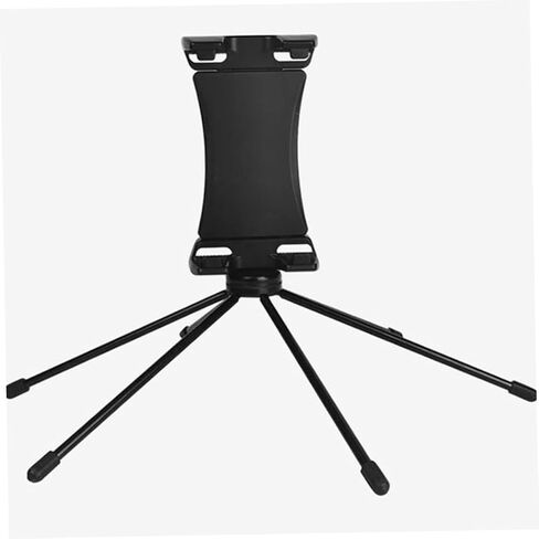 POPETPOP Rotating Phone Clip for Tripods Multi-Functional Tablet Holder Adapter 360° Adjustable Photography Stand for Smartphones and Tablets in Saudi Arabia