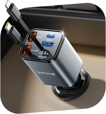 LAMICALL RECRANCED CAR char-bger + حامل مسند للسيارة in Saudi Arabia
