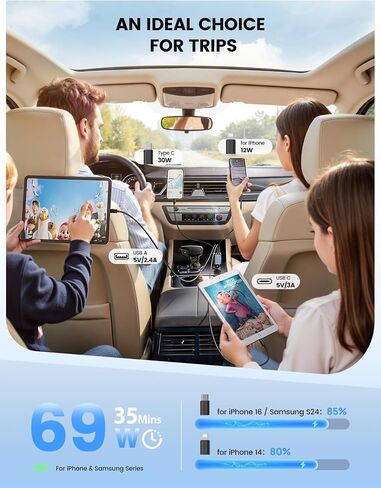 LAMICALL RECRANCED CAR char-bger + حامل مسند للسيارة in Saudi Arabia