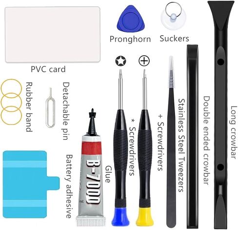 بطارية Galaxy A51 ، 2025 بطارية جديدة تم ترقيتها لـ Samsung Galaxy A51 SM-A515F SM-A515F/DS ، EB-BA515ABY مع مجموعة أدوات الإصلاح بالكامل إزالة in Kuwait