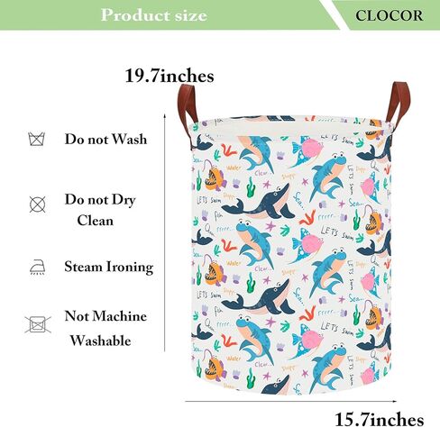 Pink Laundry Basket,Waterproof Baby Girls Nursery Hamper, Girls' Room Decor,Kids Toys Storage Bin,Gift Basket（Pink Heart in Kuwait