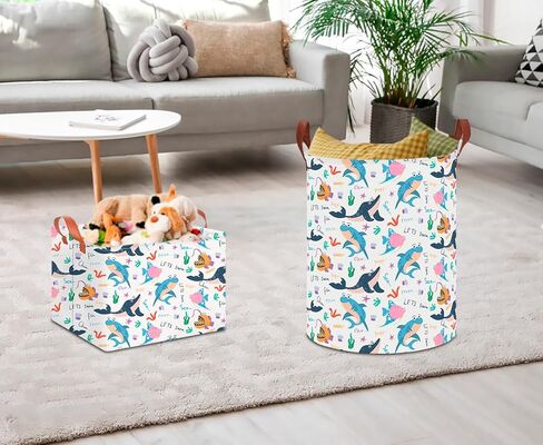 Pink Laundry Basket,Waterproof Baby Girls Nursery Hamper, Girls' Room Decor,Kids Toys Storage Bin,Gift Basket（Pink Heart in Kuwait