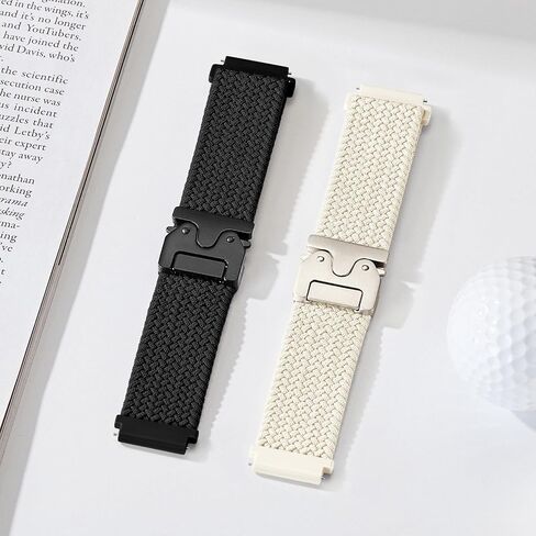نطاقات مضفر متوافقة مع Samsung Galaxy Watch Band 7 6 5 4 Fe & 6 4 Classic & 5 Pro & Active 2 ، 20mm Stretgy Sport Band for Smaung Watch 47mm 46mm 45mm 44mm 43mm 42mm 40mm 40mm in Kuwait