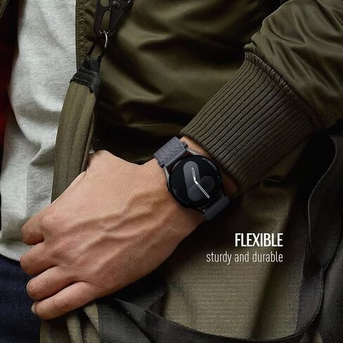 نطاقات مضفر متوافقة مع Samsung Galaxy Watch Band 7 6 5 4 Fe & 6 4 Classic & 5 Pro & Active 2 ، 20mm Stretgy Sport Band for Smaung Watch 47mm 46mm 45mm 44mm 43mm 42mm 40mm 40mm in Kuwait