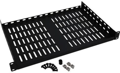 TRIPP LITE RACK RACK CLAPOSTION CANPLEEVER الرف الثابت 40 رطل السعة 1URM - 1U ارتفاع الرف - Blac in Saudi Arabia