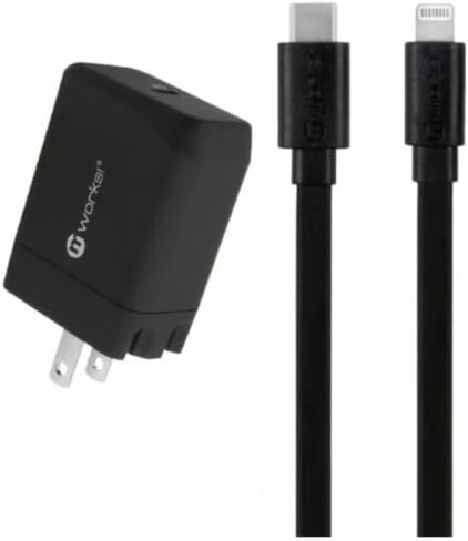 morks! ميبوير! PD Home Charger 6 FT Type-C إلى كابل البرق in Saudi Arabia