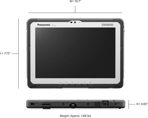 Panasonic Toughbook FZ-A3 Rugged Tablet Android 11 10.1 "Multi Touch ، Qualcomm SDM660 حتى 2.2 جيجا هرتز أوكترا ، 4 جيجا بايت ، 64 جيجا بايت ، GPS ، NFC ، USB-C ، كاميرا الويب ، كاميرا القلم (متجددة) in Kuwait