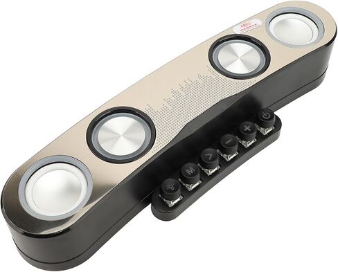 مكبرات صوت الكمبيوتر لمراقبة سطح المكتب للكمبيوتر الشخصي ، شريط صوت للألعاب RGB مع أزرار التبديل ، مكبر صوت Soundbar على سطح المكتب لجهاز الكمبيوتر المحمول لسطح المكتب in Kuwait