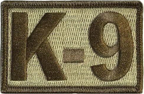K-9 Tactical Patch 2 "X3" in Saudi Arabia