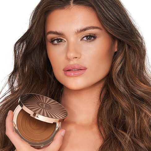 Charlotte Tilbury Beautiful Skin Sun-Kissed Glow Cream Bronzer - 1 Fair - Natural Soft Bronze in Kuwait
