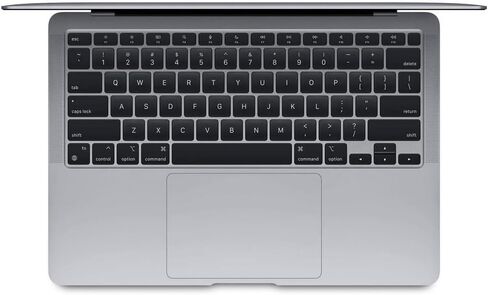 Apple MacBook Air 2020 13.3 بوصة (شريحة Apple M1 ، ذاكرة الوصول العشوائي 8 جيجا بايت ، تخزين 128 جيجا بايت SSD) - الفضة (قسط متجدد) in Kuwait