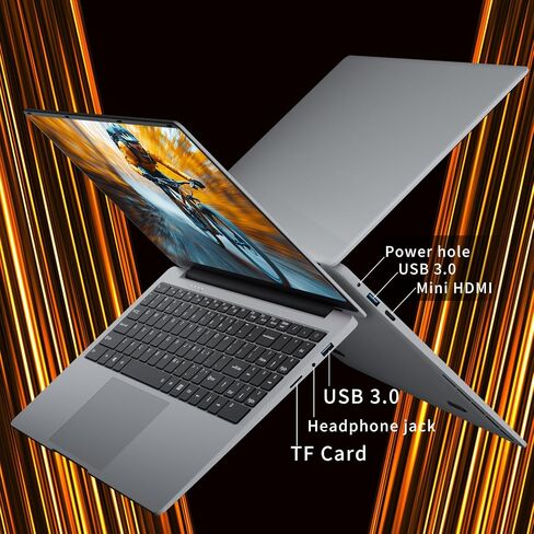 Gaming Laptop,15.6 inch Traditional Laptops N4000, Laptop with 8 GB RAM, 256 GB SSD, Slim Light Netbook WiFi5 Mini-HDMI 180 Angle Opening BT5.0, USB3.0, Thin and Light Laptop in Saudi Arabia