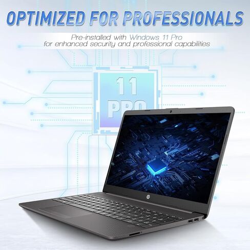 HP 2025 جديد 15.6 "كمبيوتر محمول للأعمال ، معالج Intel I3-1315U 4.8 جيجاهرتز ، دردشة Copilot AI ، شاشة FHD ، ذاكرة الوصول العشوائي 32GB ، 1 تيرابايت SSD ، عمر البطارية الطويل ، Windows 11 Pro مع Microsoft Office in Kuwait