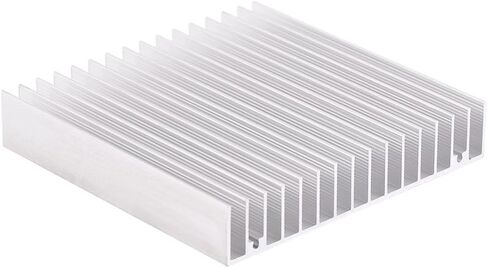 Aluminium Heatsink Good Thermal Conductivity Heat Sink Cooling Fin 100x100x18mm in Saudi Arabia