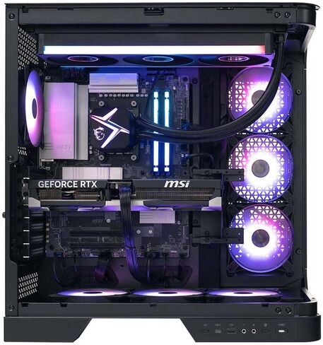 MSI Vision Elite ZS Gaming Desktop: AMD R9-9950X3D, Geforce RTX 5090, 64GB DDR5, 2TB M.2 NVMe SSD, Liquid Cooling, 1300W USB Type-C, WiFi-7, Window 11 Pro: 9NVZ-1481US in Saudi Arabia