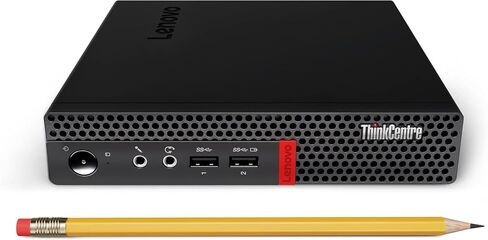 Lenovo ThinkCentre M625Q PC Tiny Desktop PC ، كمبيوتر سطح مكتب عميل رفيع ، AMD A9-9420E ، ذاكرة الوصول العشوائي 8 جيجابايت ، SSD 256 جيجابايت ، لوحة المفاتيح والماوس ، USB WiFi ، USB Bluetooth ، Windows 11 Professional (متجدد) in Kuwait