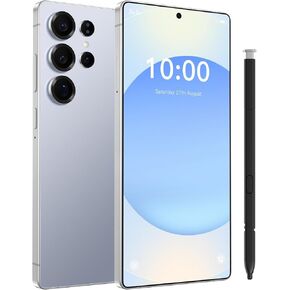 هاتف C25U 5G غير مؤمن بالهاتف الخلوي ، 12+512 جيجابايت ، هاتف Android ، كاميرا Zoom 108 ميجابكسل ، الهاتف الذكي Android 15 ، بناء في G Pen ، 6.8 "شاشة عالية الدقة ، عمر بطارية 7000 مللي أمبير في الساعة ، معرف SIM/GPS المزدوج (Titanium Blue) in Kuwait