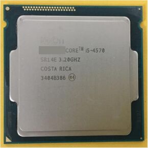 C I5 4570 3.2GHz 6MB Socket LGA 1150 رباعي النواة معالج وحدة المعالجة المركزية SR14E I5-4570 in Kuwait