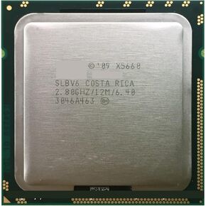 المعالج X5660 12M ذاكرة التخزين المؤقت/2.8 GHz/6.40 GT/S I QPI LGA1366 CPU سطح المكتب (العمل 2) in Saudi Arabia