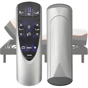 RF358A RF502A استبدال التحكم عن بُعد لـ Tempurpedic ERGO/ERGO تمتد قاعدة سرير قابلة للتعديل JDLK.33.01.18 ، مسافة تحكم تزيد عن 26 قدمًا in Kuwait
