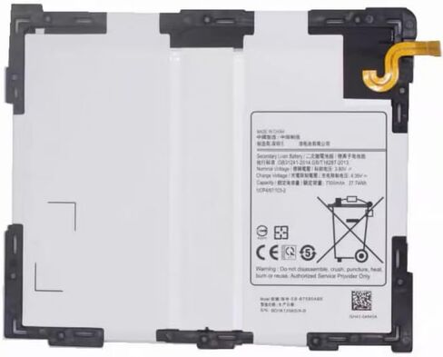 بطارية عامة EB-BT595ABE 7300MAH 3.80V TAPITALT بطارية متوافقة مع GALAXY TAB A2 10.5 SM-T590 SM-T595 T590 T595 in Kuwait