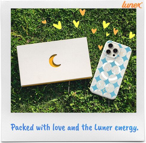Luner - for iPhone 16 Pro - Y2K Checker Phone Case - [Compatible with Magsafe] - Cute and Unique Stylish for Women and Girls in Saudi Arabia