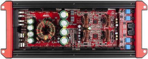 DS18 G3600.4D Audio Audio Audio Audio Amblefier 4 -channel Class D 3600 واط - التصميم المدمج سهلة التثبيت - أمبير قوي للغاية لأنظمة صوت السيارة (متجددة) in Saudi Arabia