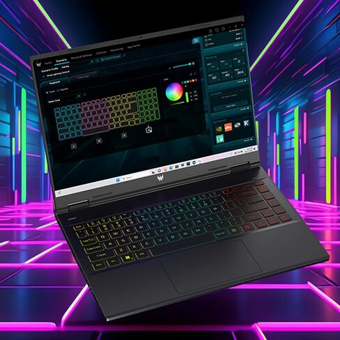 Acer Predator Helios Neo 14 Gaming Laptop | 14.5 "WQXGA+ IPS 165Hz Display | AI-Powered | Intel Core Ultra 9 Processor 185H | NVIDIA GEFORCE RTX 4070 | 16GB LPDDR5X | 1TB GEN 4 SSD | PHN14-51-90NF in Saudi Arabia