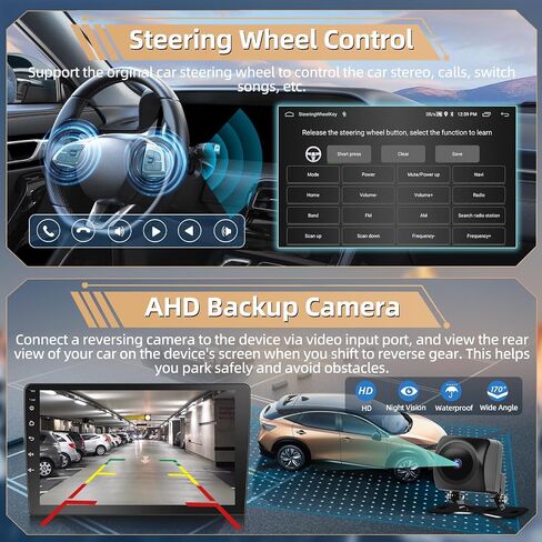 2g+64g اللاسلكي Carplay Car Stereo Radio for Ford Mustang 2010 2011 2012 2013 2014،10.1 inch screen tost bluetooth audio with gps mavigation android auto mirror link wifi rds ahd camera in Saudi Arabia