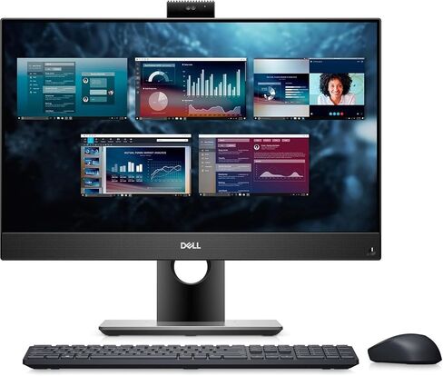 Dell Optiplex 5490 All في سطح مكتب متعدد الوظائف ، 23.8 "FHD (1920 x 1080) العرض | Core I5-10500T 6Cores 2.3-3.8GHz | 512GB SSD ، 16GB RAM in Saudi Arabia