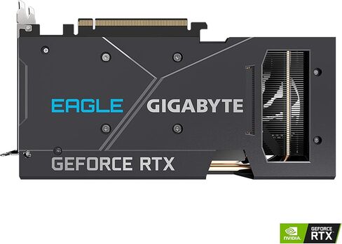 GIGABYTE GEFORCE RTX 3060 TI EAGLE OC 8G (REV2.0) بطاقة رسومات ، 2x Windforce Fans ، LHR ، 8GB 256-BIT GDDR6 ، GV-N306TEAGLE OC-8GD REV2.0 بطاقة فيديو (متجددة) in Kuwait