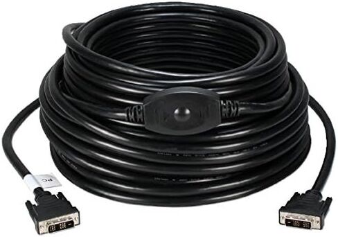 30 متر FullHD DVI-D 720P-1080P PC & HDTV كابل الفيديو مع موسع EQ مدمج in Saudi Arabia