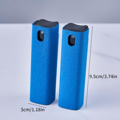 2pcs شاشة اللمس شاشة Mist Mist Cleaner Touch Screen Screen Cleaner Bottle Tool Blue in Saudi Arabia