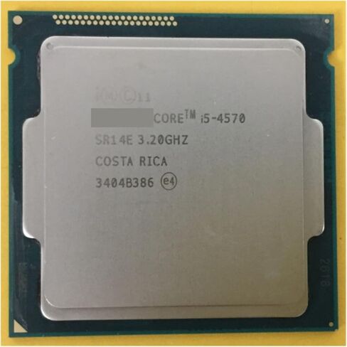 C I5 4570 3.2GHz 6MB Socket LGA 1150 رباعي النواة معالج وحدة المعالجة المركزية SR14E I5-4570 in Kuwait