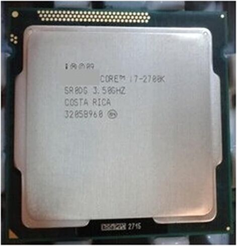 C I7 2700K I7-2700K 3.5 جيجا هرتز/ رباعي النواة/ LGA 1155 معالج وحدة المعالجة المركزية SR0DG in Saudi Arabia