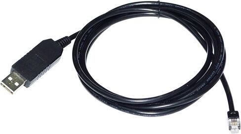 FT232RL Chip USB إلى RJ9 RJ11 4P4C RS232 كابل تصحيح الاتصالات التسلسلية لمنفذ Servo BH86 C7 إلى الكمبيوتر الشخصي (1.8 م) in Kuwait