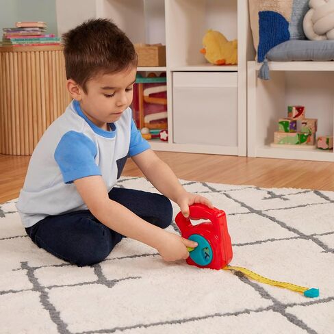 شريط قياس لعبة 62243469402 من باتات – بكرة عمل ومقبض سهل الإمساك – أداة استكشاف دائرية – بوصة ووحدات سنتيمتر in Kuwait